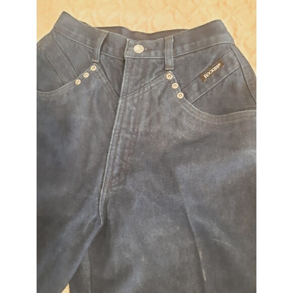 Rockies Rocky Mountain Denim Jeans Western Wear Size 28/7 Inseam 36 17901 Blue - Picture 8 of 11